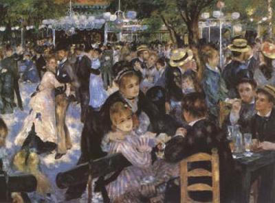 Pierre-Auguste Renoir bal au Moulin de la Galette (mk09) France oil painting art